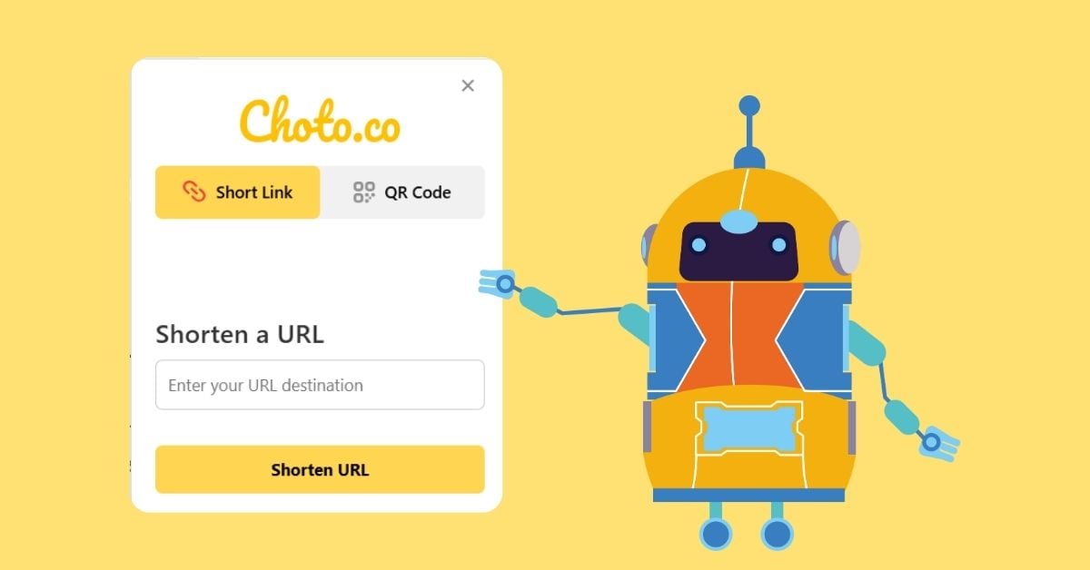 How to Shorten a Link With Choto